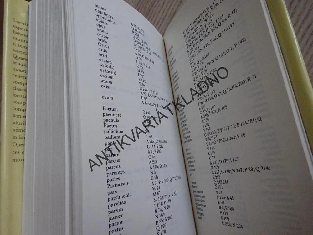 MOUDROST VĚKŮ, LEXIKON LATINSKÝCH VÝROKŮ, PŘÍSLOVÍ A RČENÍ, **an