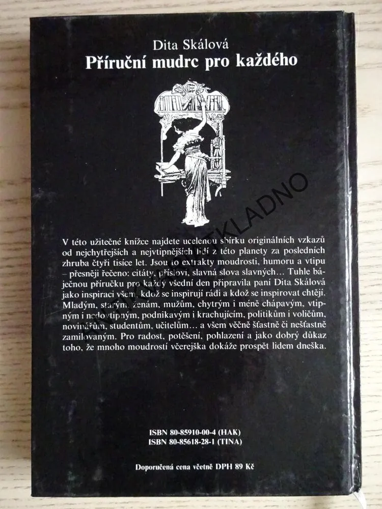 PŘÍRUČNÍ MUDRC PRO KAŽDÉHO, DITA SKÁLOVÁ, **an