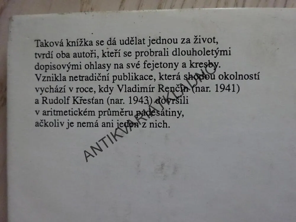 JAK SE DO LESA VOLÁ, RUDOLF KŘESŤAN, **an