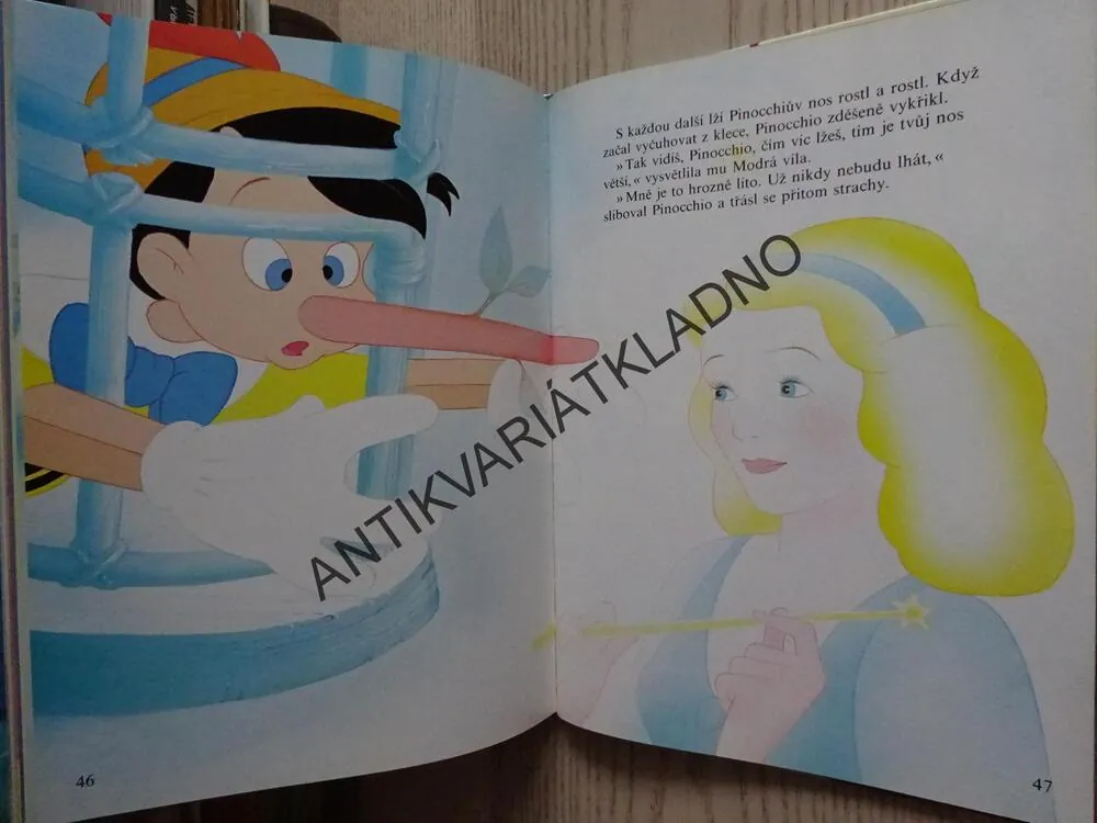 PINOCCHIO, WALT DISNEY,**an
