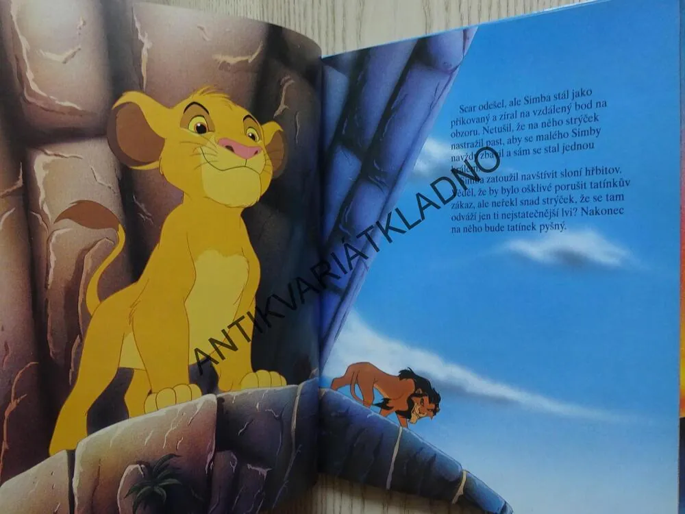 LVÍ KRÁL, WALT DISNEY, **an