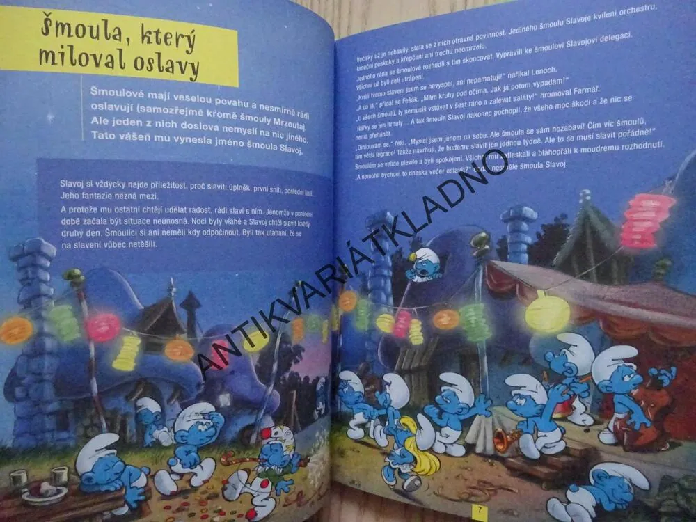 TAŤKA ŠMOULA VYPRAVUJE, ŠMOULOVÉ, **an