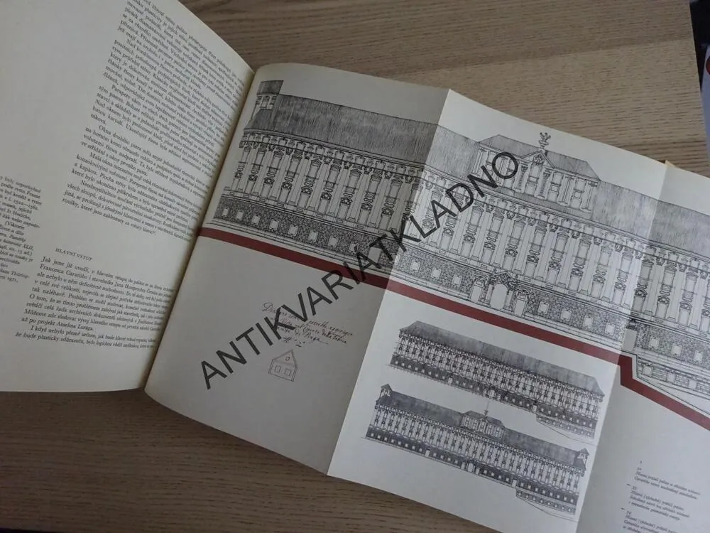 ČERNÍNSKÝ PALÁC V PRAZE, VILÉM LORENC, KAREL TŘÍSKA, **an