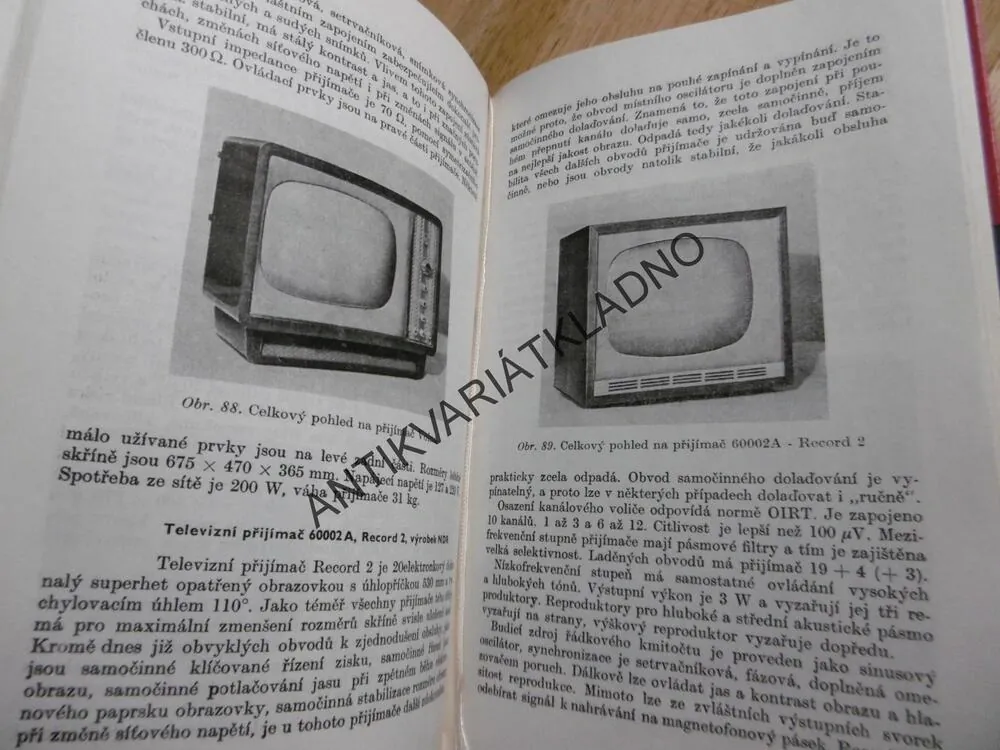 SPRÁVNÁ OBSLUHA TELEVIZNÍCH PŘIJÍMAČŮ, VLADIMÍR SELLNER, 1964, **an