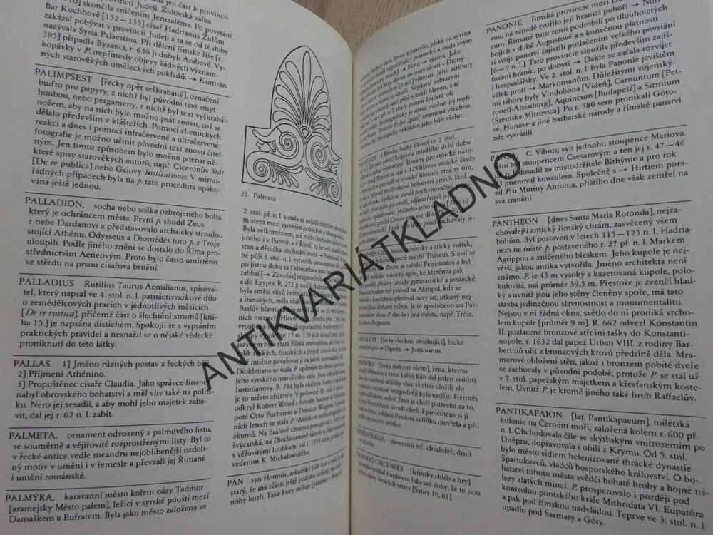 ANTIKA, PYRAMIDA ENCYKLOPEDIE, LÖWE, STOLL, **an