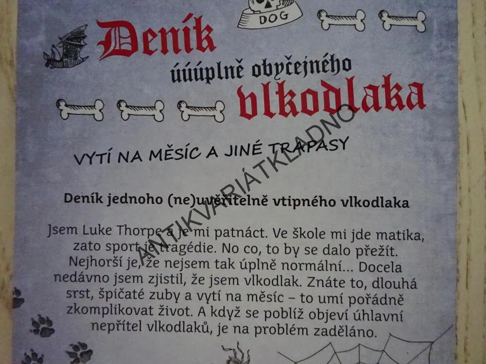 DENÍK ÚÚÚPLNĚ OBYČEJNÉHO VLKODLAKA, TIM COLLINS, **an