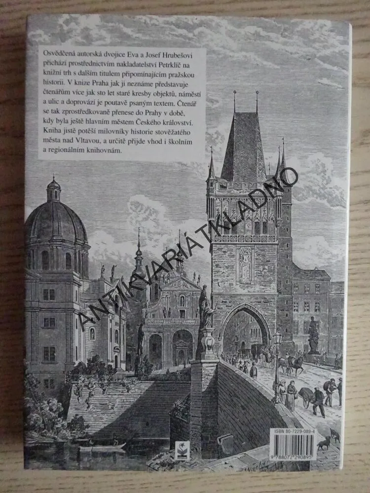 TOULKY PRAŽSKOU MINULOSTÍ, EVA HRUBEŠOVÁ, JOSEF HRUBEŠ, **an