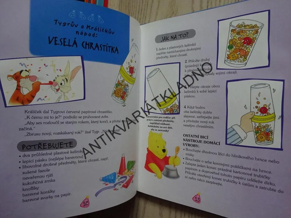 MEDVÍDEK PÚ, POKLADNICE NEVŠEDNÍCH DNŮ, WALT DISNEY, **an