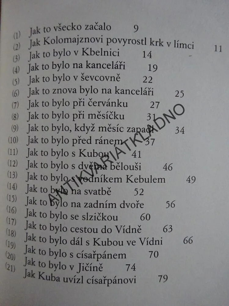 JAK ŠEVCI ZVEDLI VOJNU PRO ČERVENOU SUKNI, VÁCLAV ČTVRTEK, **an