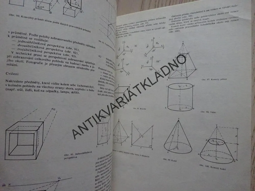 ODBORNÉ KRESLENÍ PRO I. ROČNÍK SOU, M. KISSOVÁ