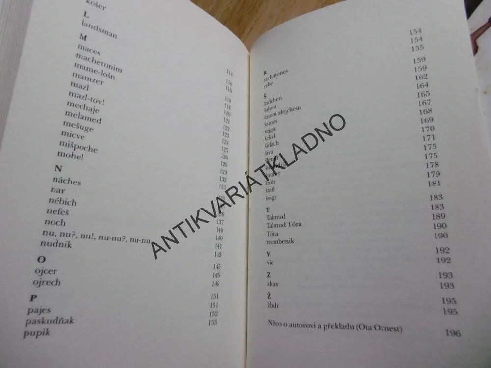 JIDIŠ PRO RADOST, LEO ROSTEN