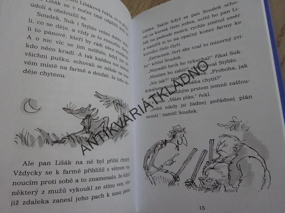 FANTASTICKÝ PAN LIŠÁK, ROALD DAHL, **an