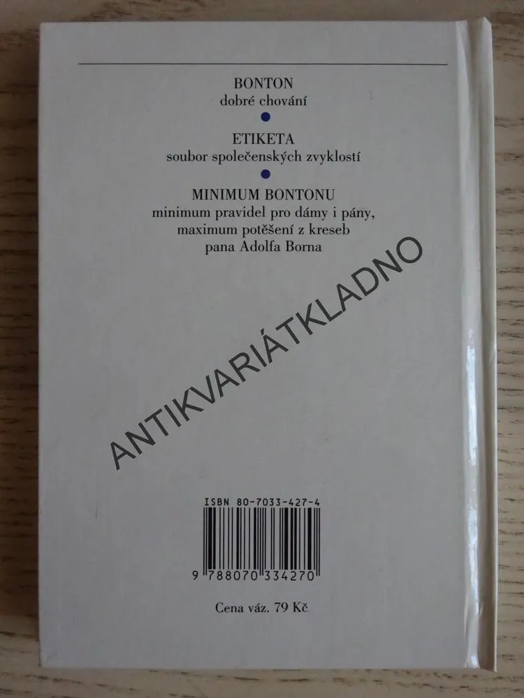 MINIMUM BONTONU, SLÁVKA A JESIKA POBEROVY, **an