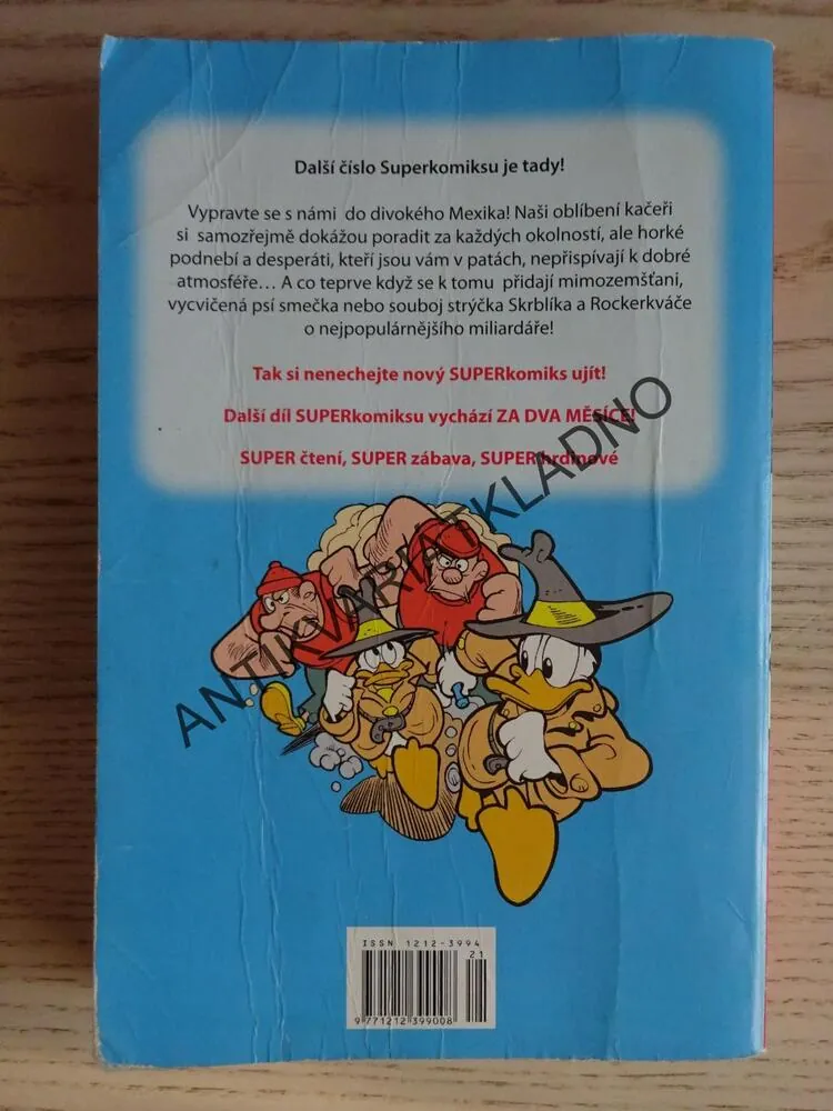 SUPER KOMIKS DISNEY, KAČER DONALD, 21/2013, **an