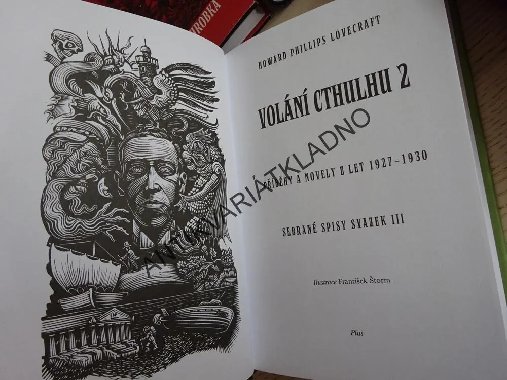 SPISY 1-4 (5 KNIH), H. P. LOVECRAFT, **an