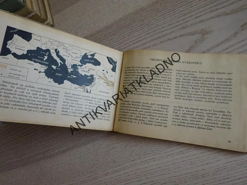 Z DÁVNÉ MINULOSTI LIDSTVA, VÁCLAV MICHOVSKÝ, **an