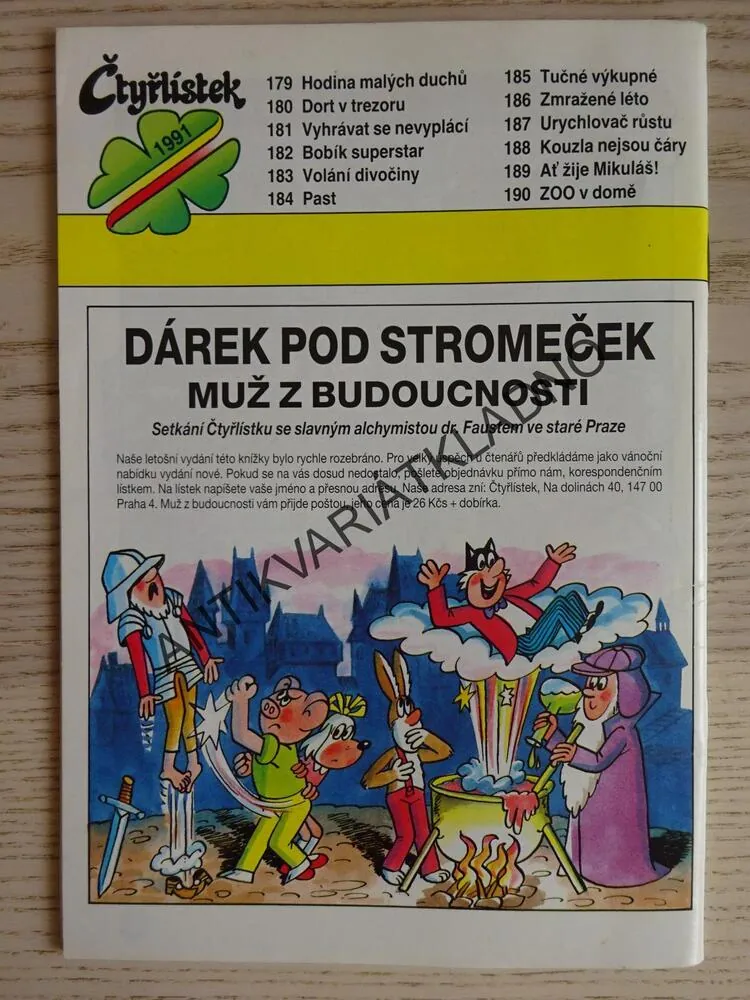 ČTYŘLÍSTEK 188 - KOUZLA NEJSOU ČÁRY