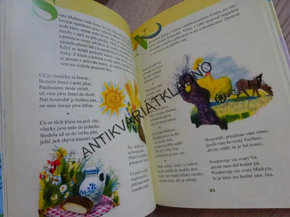 TRNKŮV ŠPALÍČEK ŘÍKADEL, PÍSNIČEK A POHÁDEK, KLÁRA TRNKOVÁ, JIŘÍ TRNKA, **an