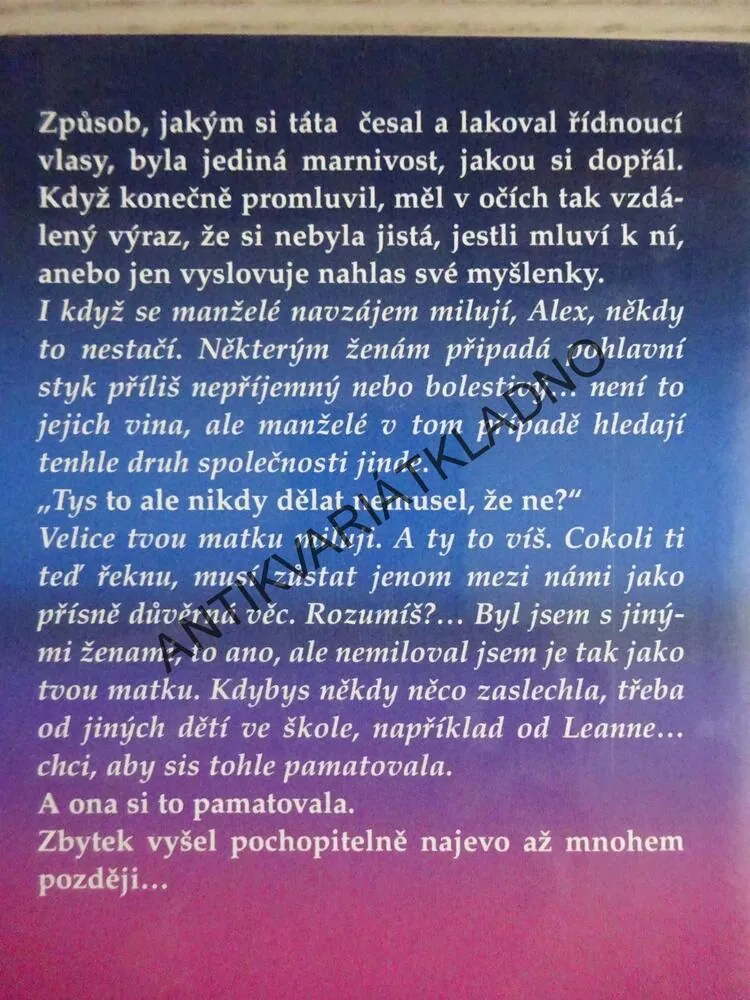 POSLEDNÍ KOUPEL, EILEEN GOUDGEOVÁ, **an