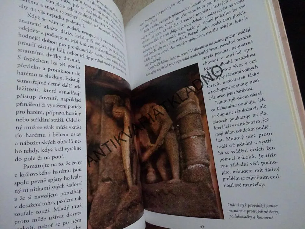KÁMASÚTRA, VÁŠNIVÝ MUŽ A SMYSLNÁ ŽENA, **an