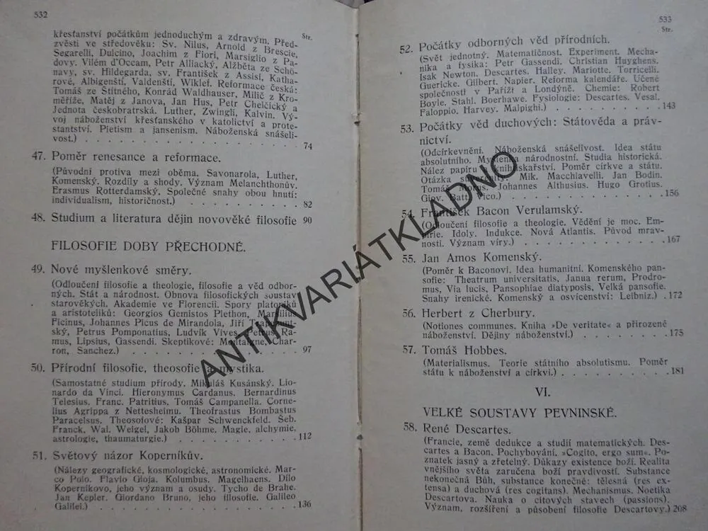 ÚVOD DO FILOSOFIE, SPISY FRANTIŠKA DRTINY, **an