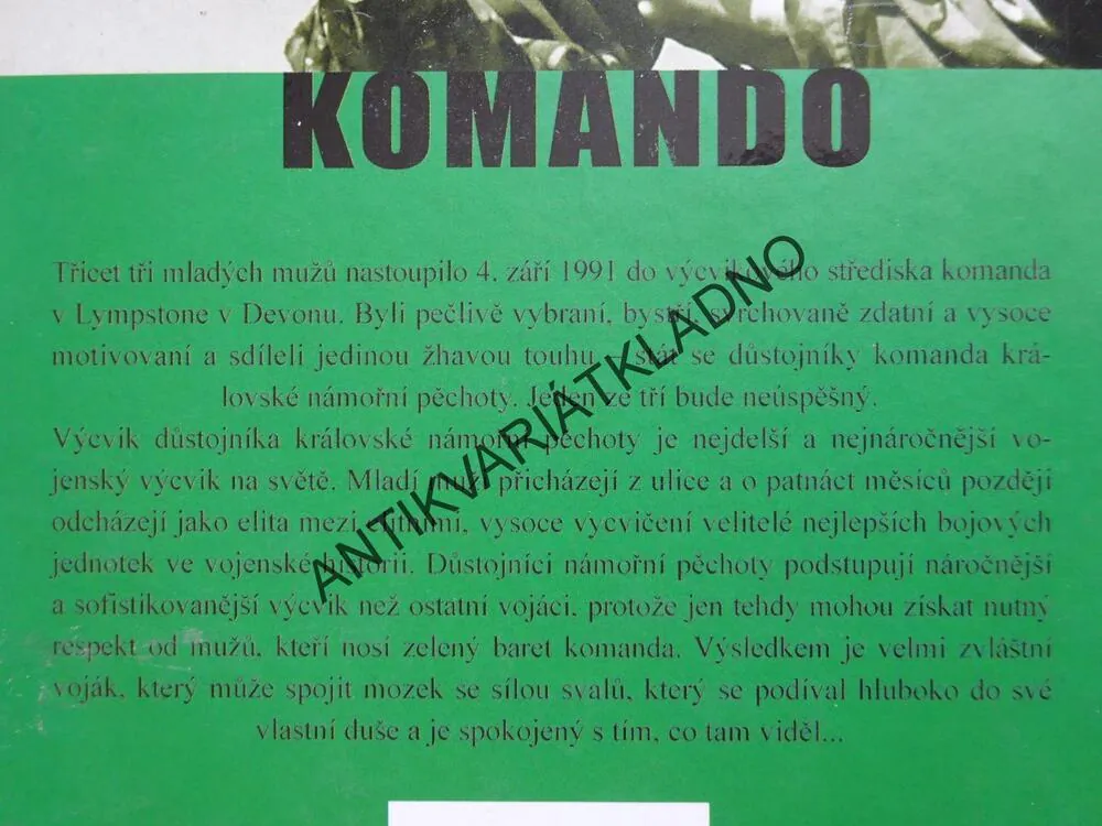 KOMANDO, PŘEŽIJÍ JEN TI NEJZDATNĚJŠÍ, ROBIN EGGAR, **an