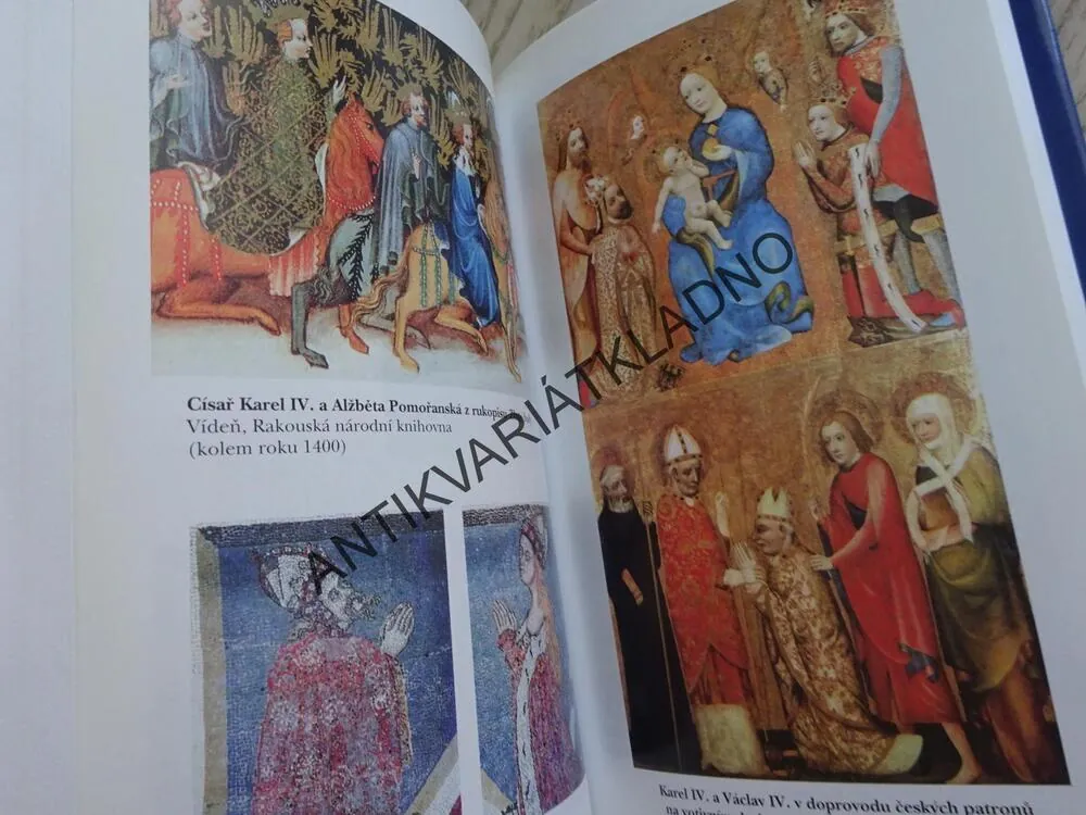 ČTYŘI ŽENY KARLA IV., KRÁLOVSKÉ SŇATKY, FRANTIŠEK KAVKA, **an