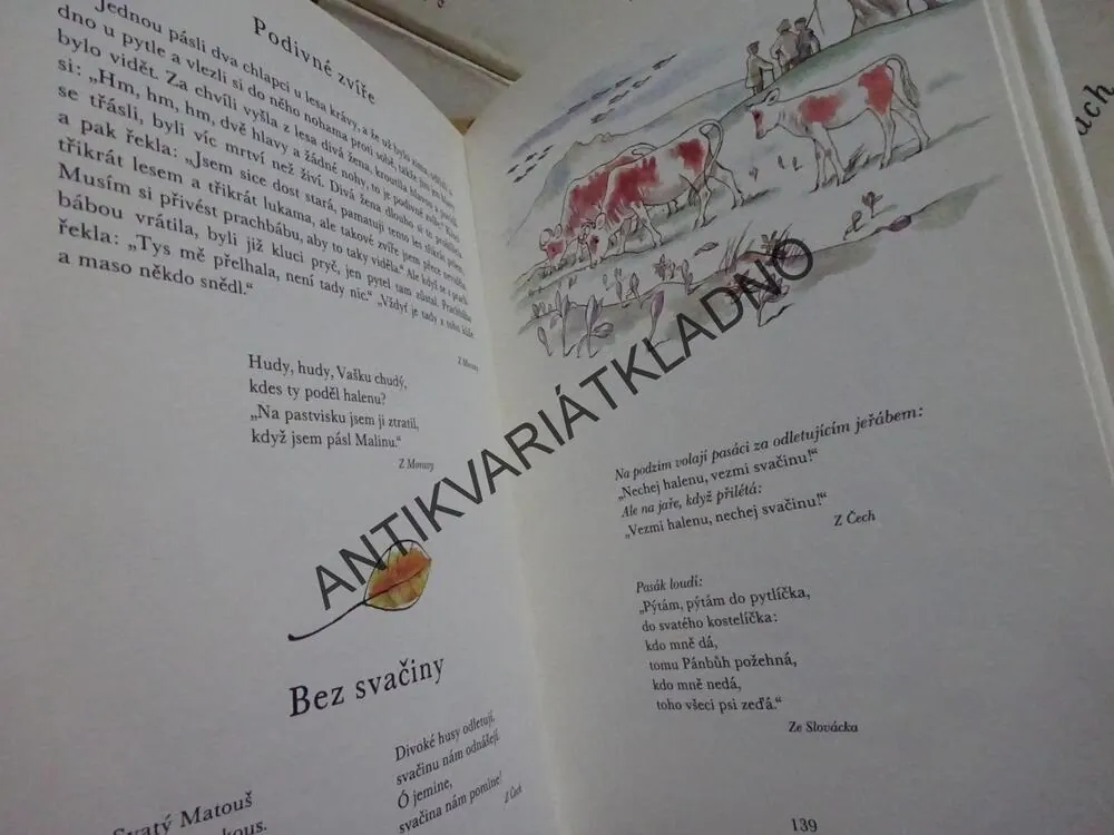 ČESKÝ ROK V POHÁDKÁCH, PÍSNÍCH, HRÁCH A TANCÍCH, ŘÍKADLECH A HÁDANKÁCH, PLICKA, VOLF, SVOLINSKÝ, 1-4, **an