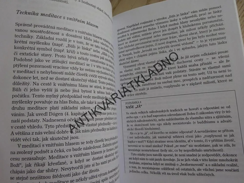 KNIHA MEDITAČNÍCH TECHNIK, DAVID FONTANA, **an