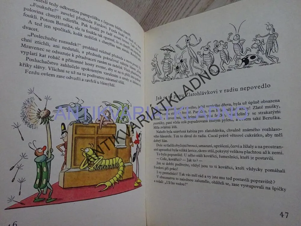 FERDA MRAVENEC, ONDŘEJ SEKORA, 1958, **an