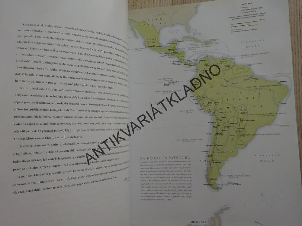 OČIMA KONDORA, LETECKÝ PORTRÉT LATINSKÉ AMERIKY, ROBERT B. HAAS, NATIONAL GEOGRAPHIC, **an