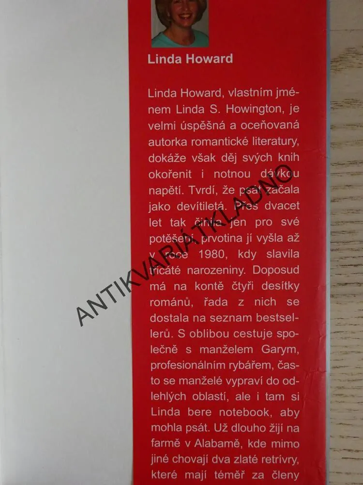 NEZVĚSTNÁ, LINDA HOWARD, **an