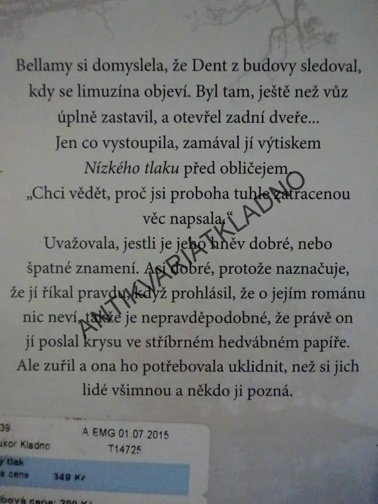 NÍZKÝ TLAK, SANDRA BROWN, **an