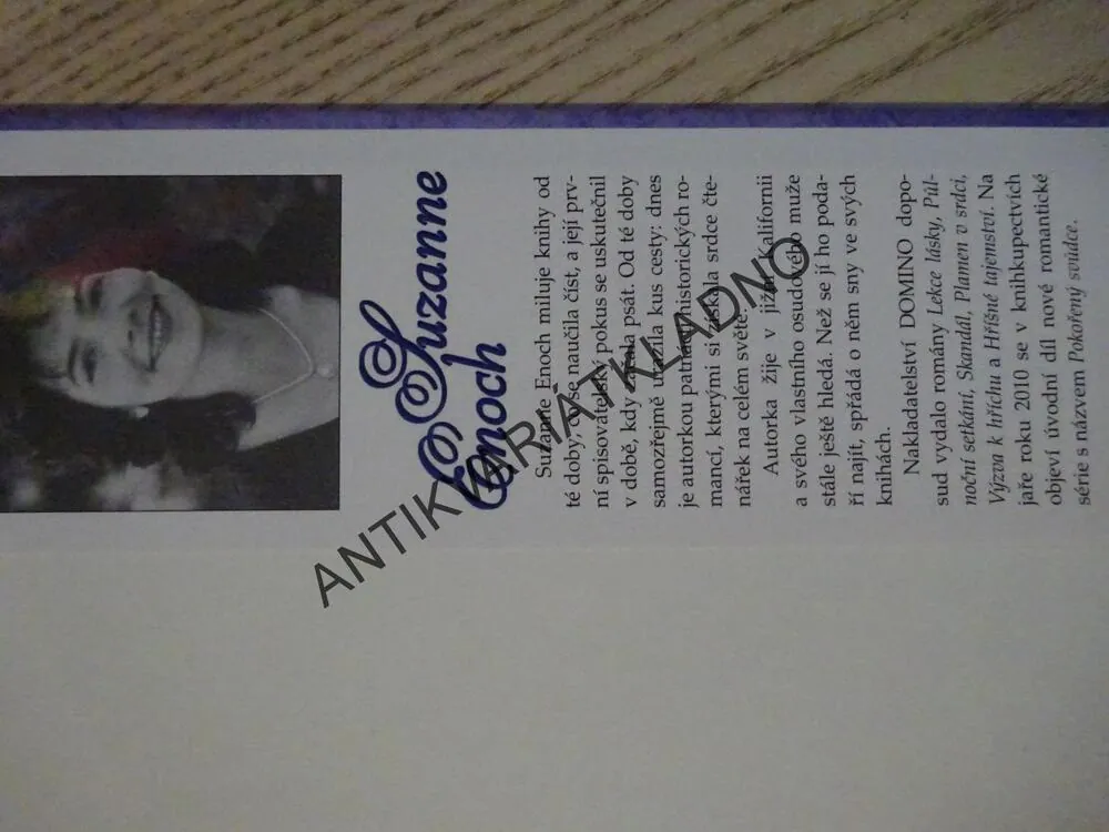 VÉVODOVY HŘÍCHY, SUZANNE ENOCH, **an