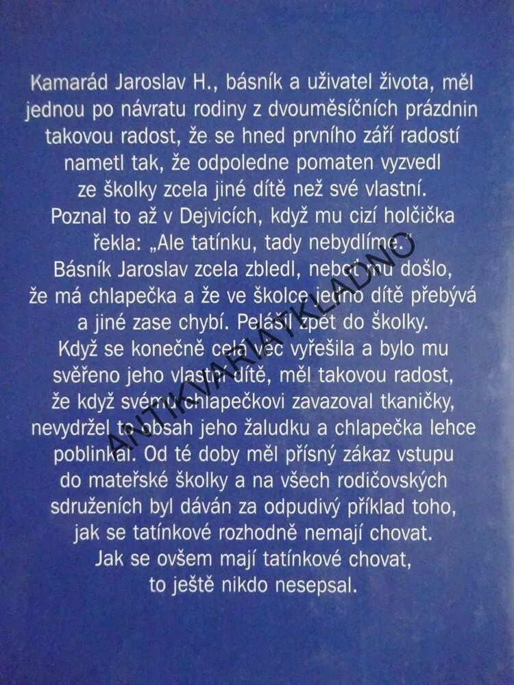 JEŠTĚ JEDNOU MILÁ MAMINKO!, RICHARD CRHA, **an