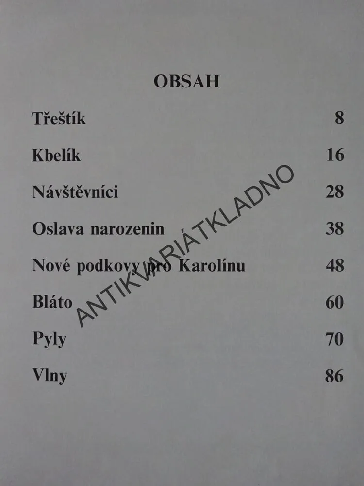 PŘÍBĚHY KOBYLKY KAROLÍNY, **an