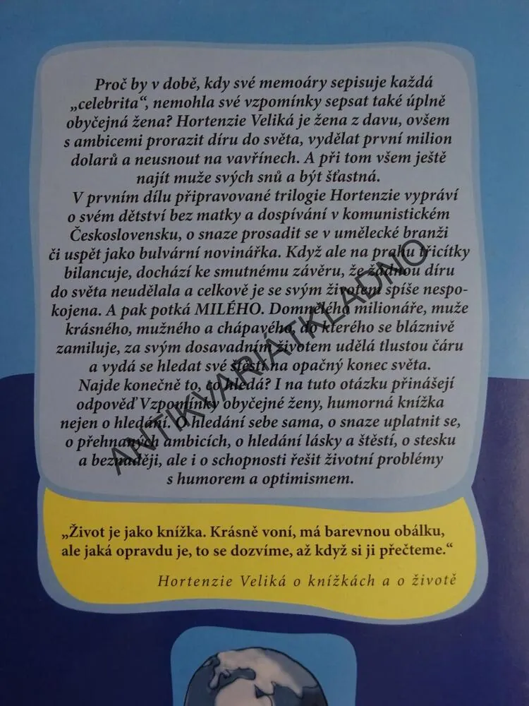VZPOMÍNKY OBYČEJNÉ ŽENY ANEB HLEDÁNÍ TOHO PRAVÉHO, JANA ABELSON TRŽILOVÁ, **an