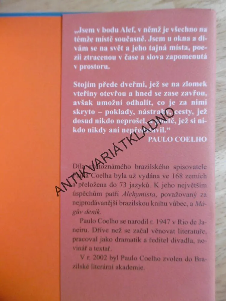 ALEF, PAULO COELHO, **an