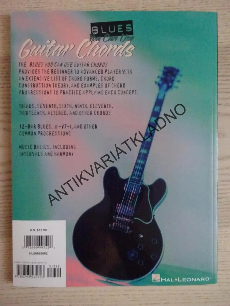 GUITAR CHORDS, BLUES, R&B, JAZZ, ROCK, KYTARA, AKORDY, ANGLICKY