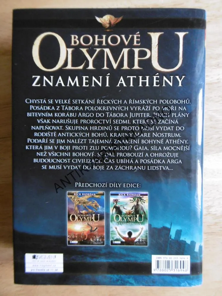 PERCY JACKSON, BOHOVÉ OLYMPU, RICK RIORDAN,
