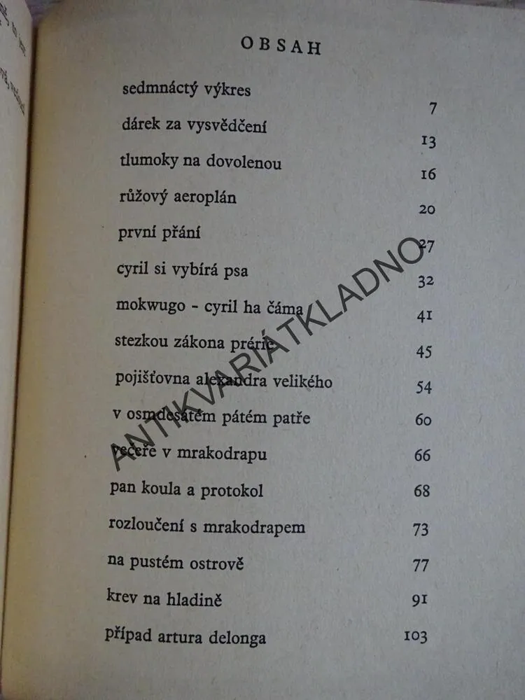 PRÁZDNINY S DOMINIKOU, J. S. KUPKA, **an