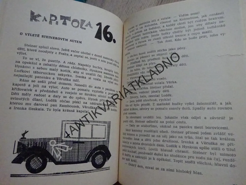 JÍZDENKA NA PRÁZDNINY, MARKÉTA ZINNEROVÁ, **an