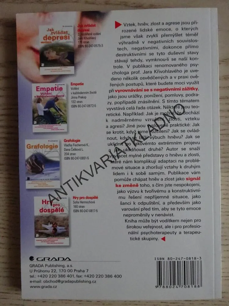 JAK PŘEŽÍT VZTEK, ZLOST A AGRESI, JARO KŘIVOHLAVÝ, **an