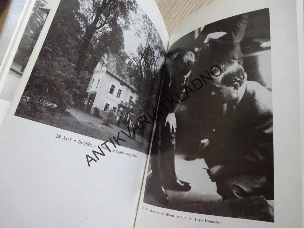 ŽIVOT A DÍLO V DATECH, MIROSLAV HALÍK, KAREL ČAPEK, **an