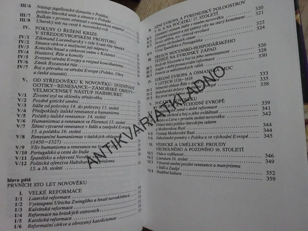 DĚJINY EVROPSKÉ CIVILIZACE 1-2, **an