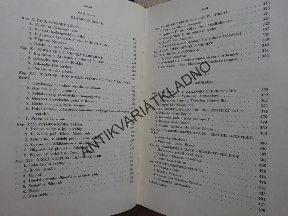DĚJINY STAROVĚKÉHO ŘECKA, V. S. SERGEJEV, **an
