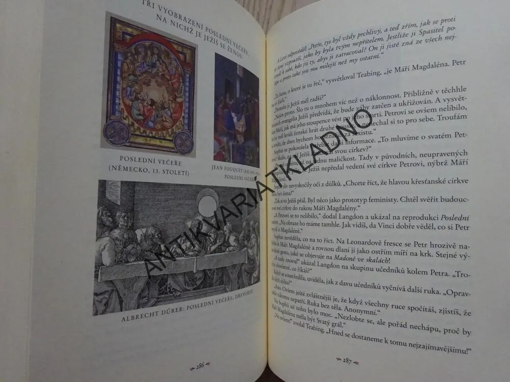 DA VINCIHO KÓD, DAN BROWN, **an