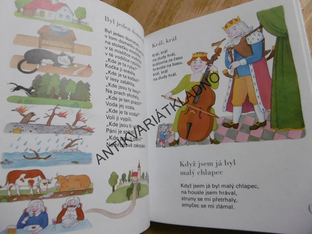 ČESKÁ ŘÍKADLA, PÍSNIČKY A POHÁDKY, MOTLOVÁ, VYBÍRALOVÁ, **an