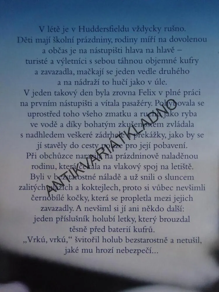 FELIX, PLNOU PAROU VPŘED, KATE MOOREOVÁ, **an