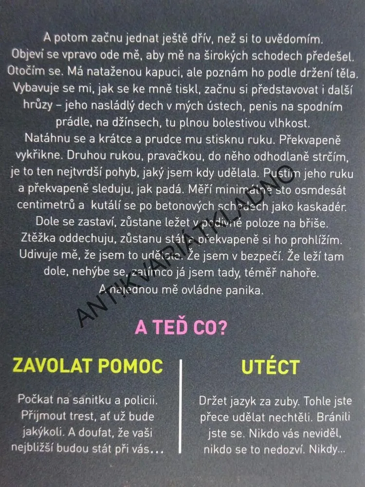 AŤ ŘEKNEŠ COKOLI, GILLIAN MCALLISTER, **an
